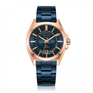 Alexandre Christie AC 8688 Rosegold Blue Man MDBURBU